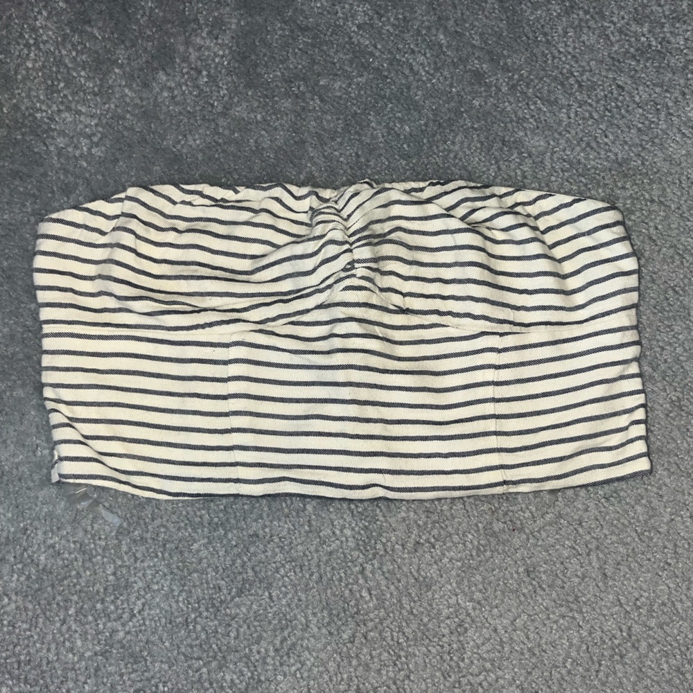 American Eagle Striped TubeTop - Picture 2 of 5